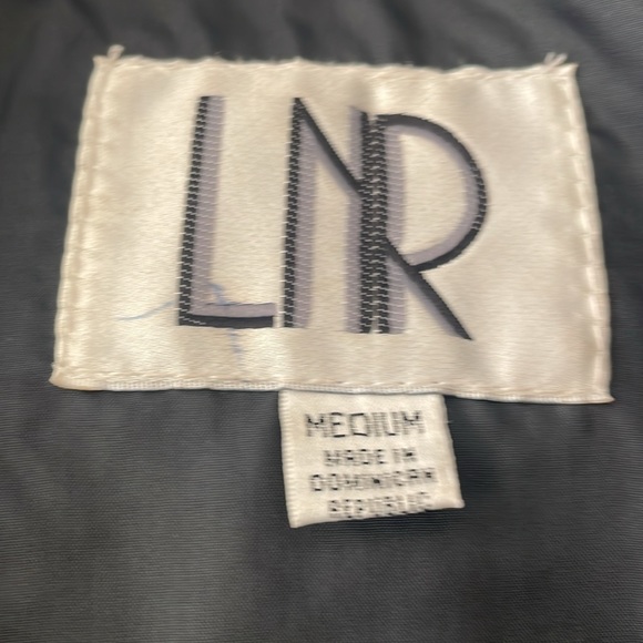 VINTAGE BLACK LEATHER ONE BUTTON SWING JACKET - Picture 9 of 9